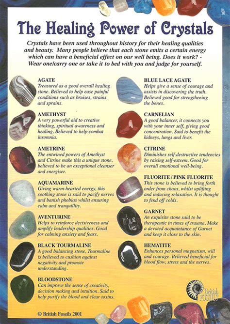 Witchcraft semiprecious minerals